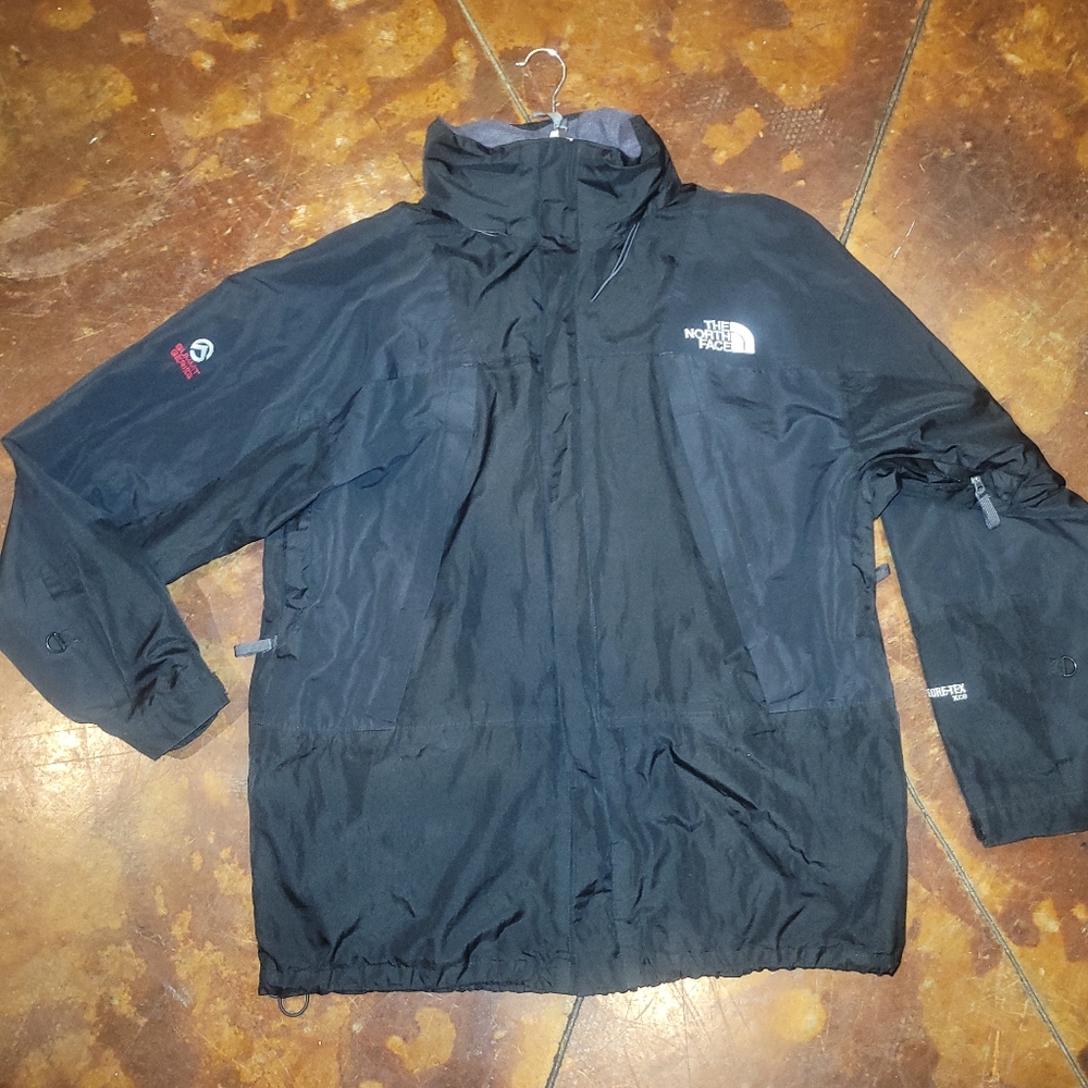 Men's Vintage North Face Gor-Tex Black Jacket Summit Series size XXL